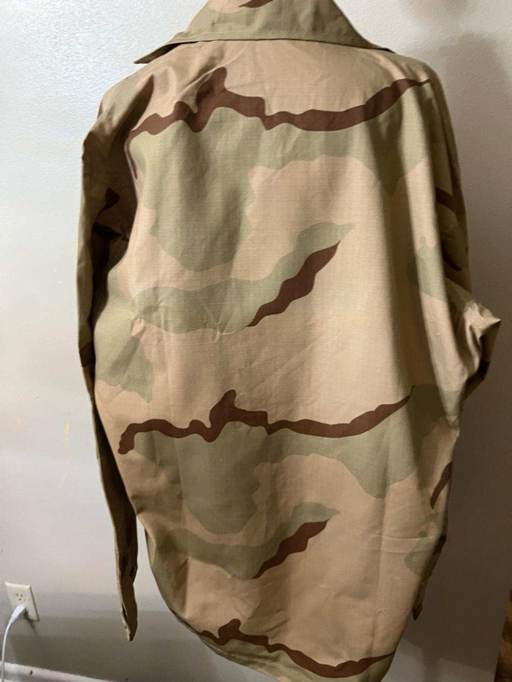 US Military Desert Camo BDU Field Jacket Med Regular Army Combat Coat Tactical - Picture 7 of 7